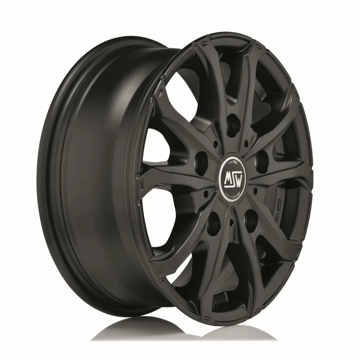 Alu kola MSW 48 VAN 7.5x18 5x108 ET45 Matt Black
