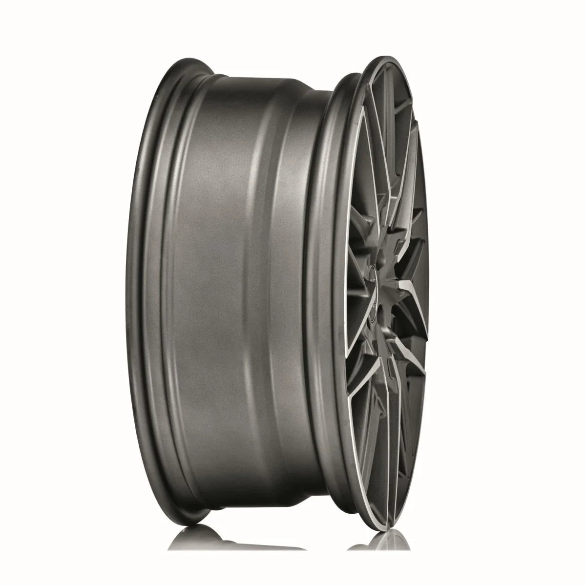 Alu kola MSW 50-4 7x17 4x100 ET42 Matt Gun Metal Full Polished (Mgmfp)