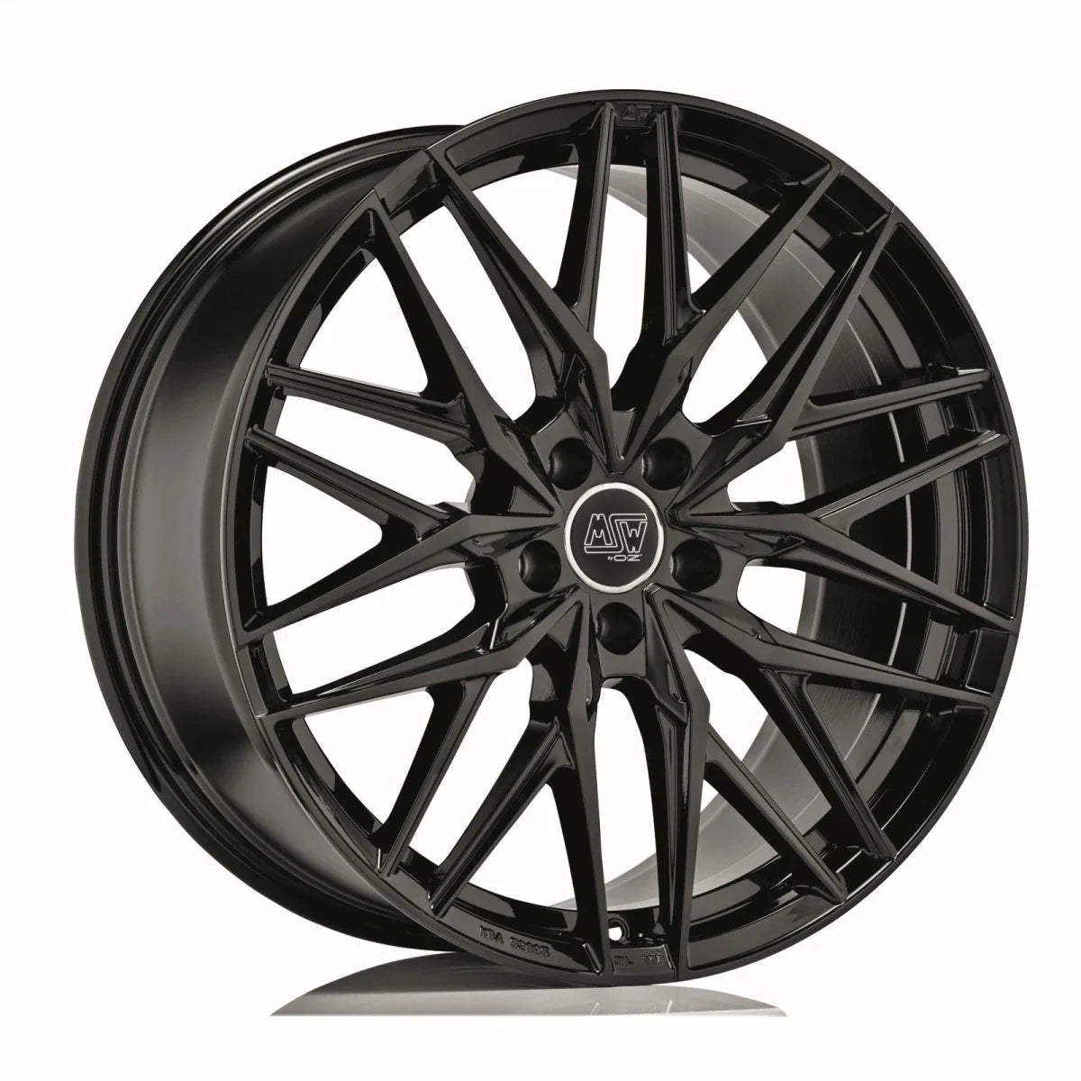 Alu kola MSW 50 11.5x22 5x130 ET52 Gloss Black | Wheelsup.cz