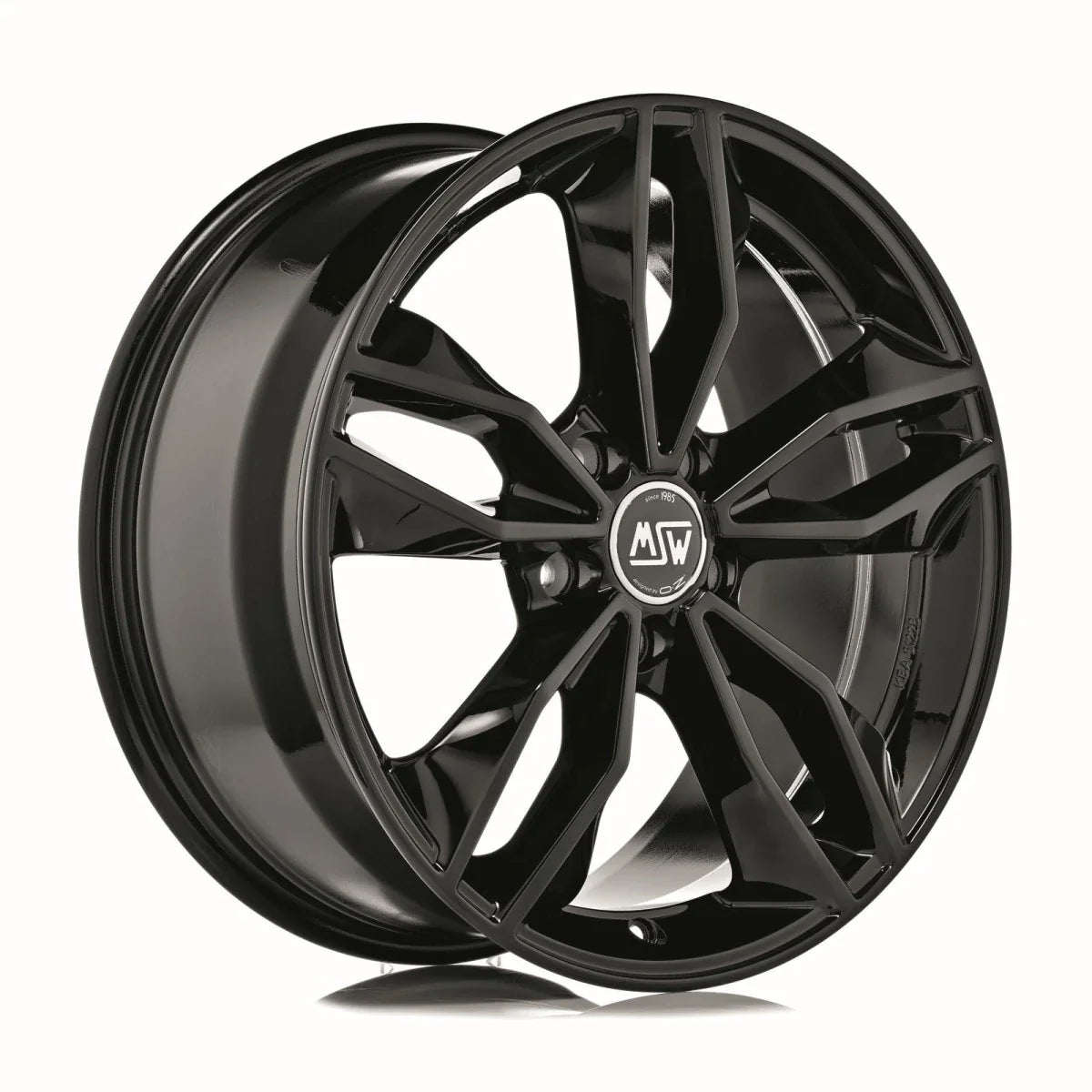 Alu kola MSW 71 7.5x17 5x112 ET35 Gloss Black