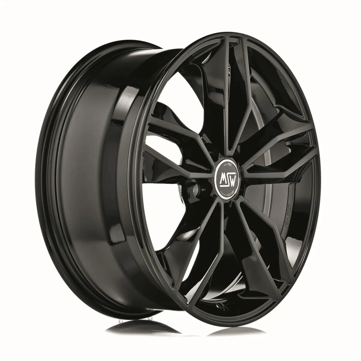 Alu kola MSW 71 8.5x19 5x112 ET38 Gloss Black