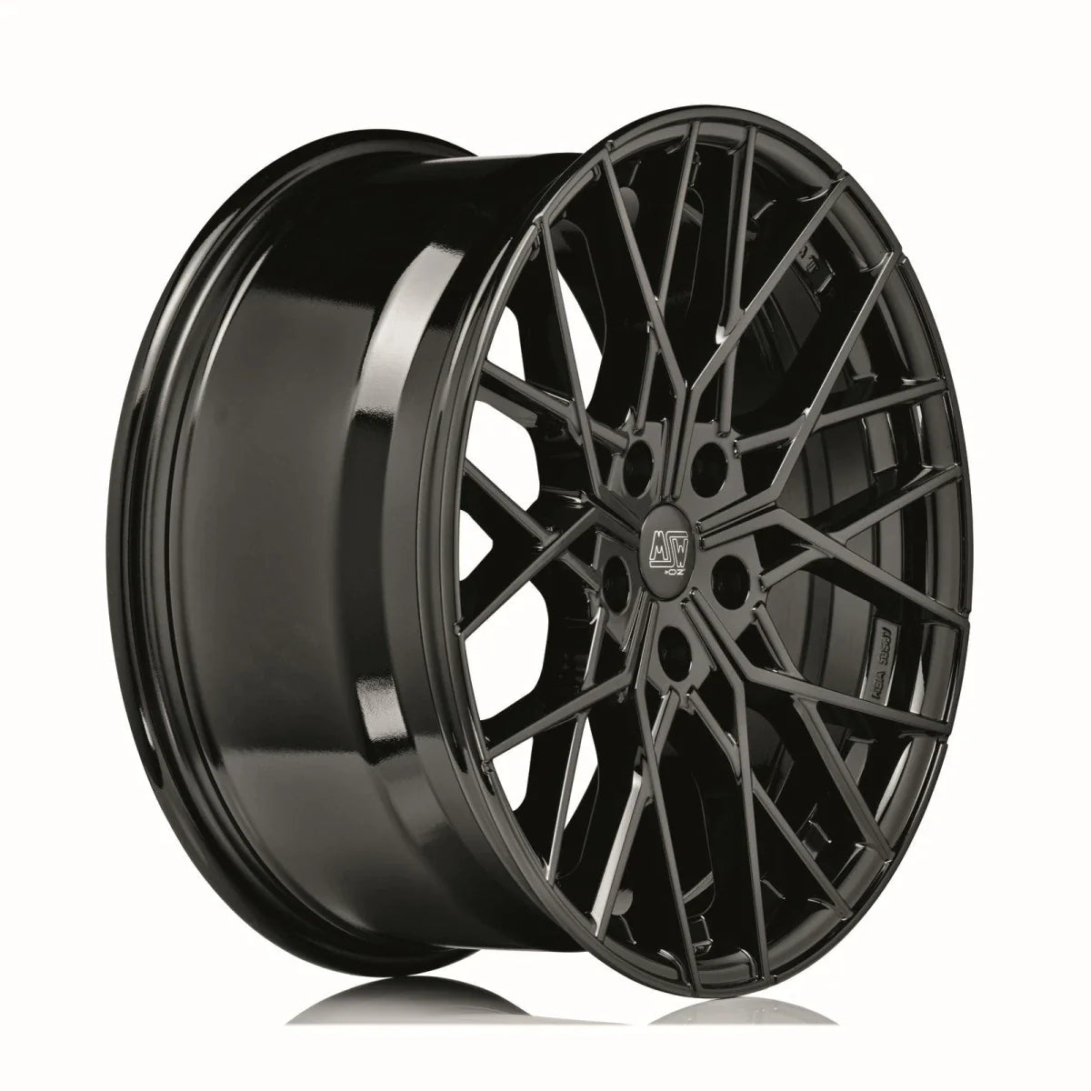 Alu kola MSW 74 8.5x19 5x114.3 ET35 Gloss Black