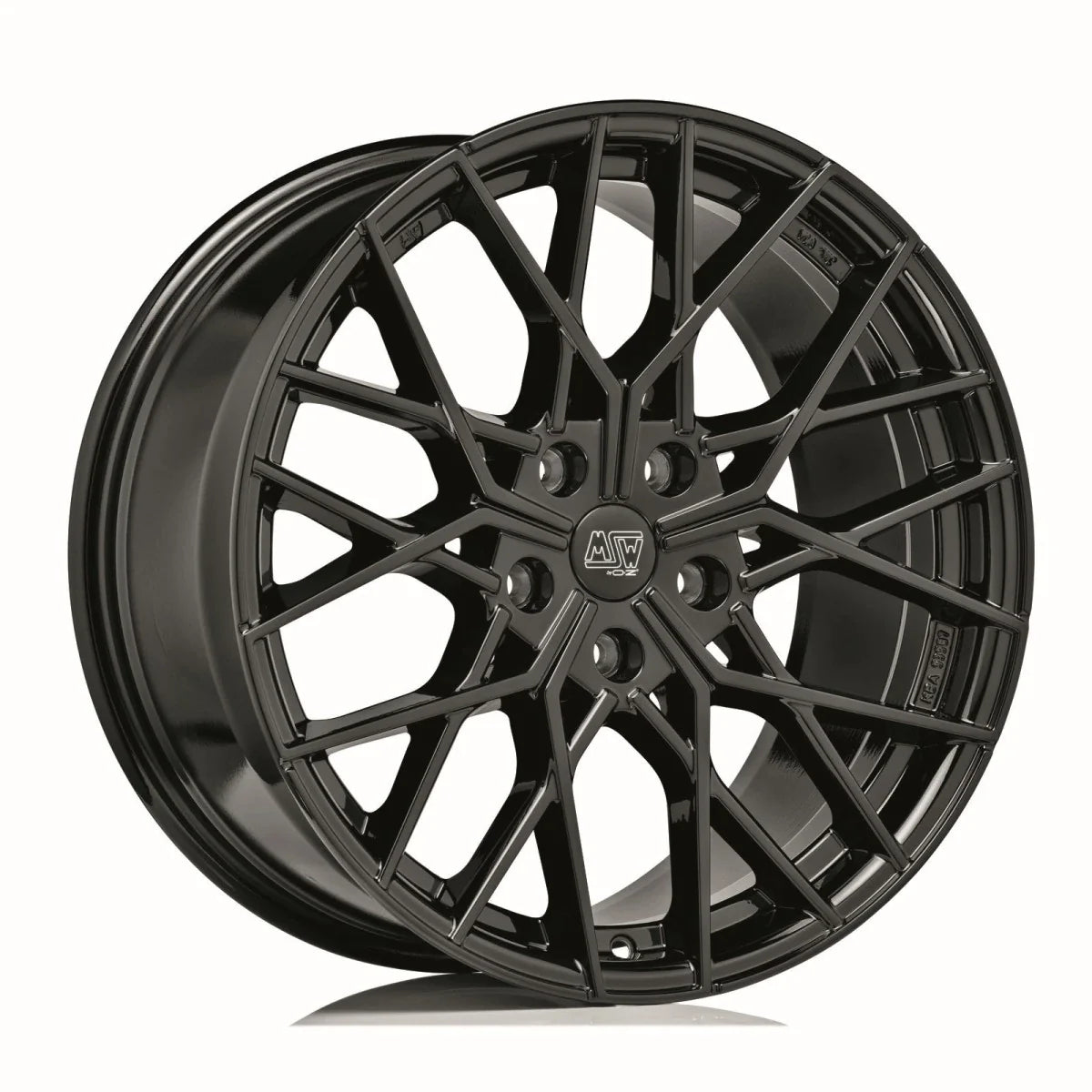 Alu kola MSW 74 8x18 5x120 ET29 Gloss Black | Wheelsup.cz