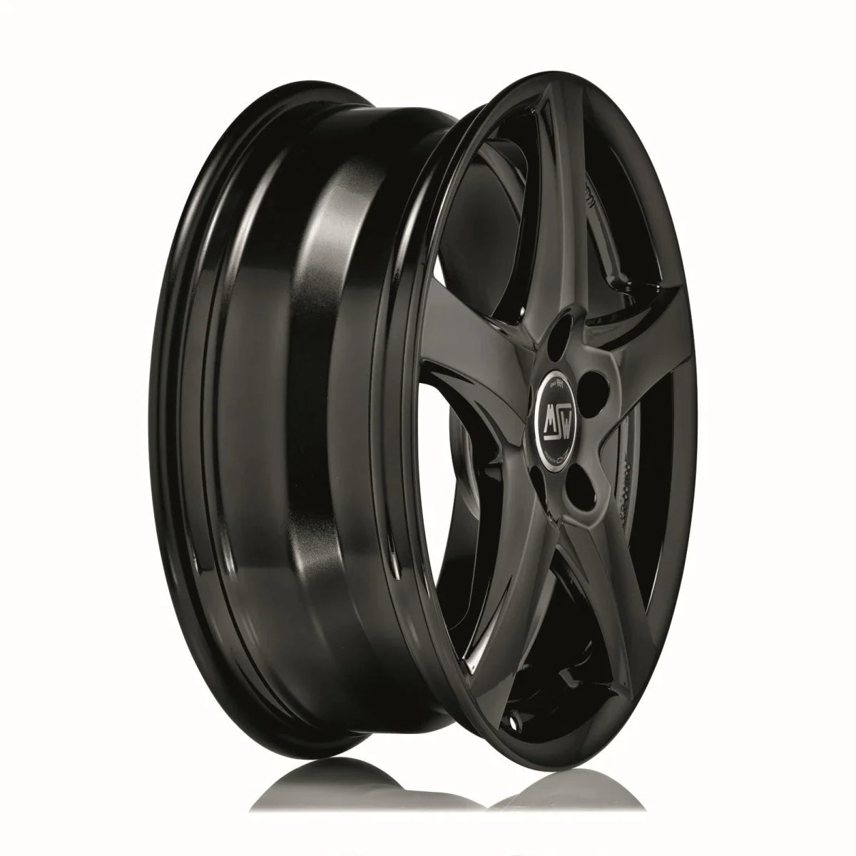 Alu kola MSW 78 6.5x16 5x112 ET41 Gloss Black