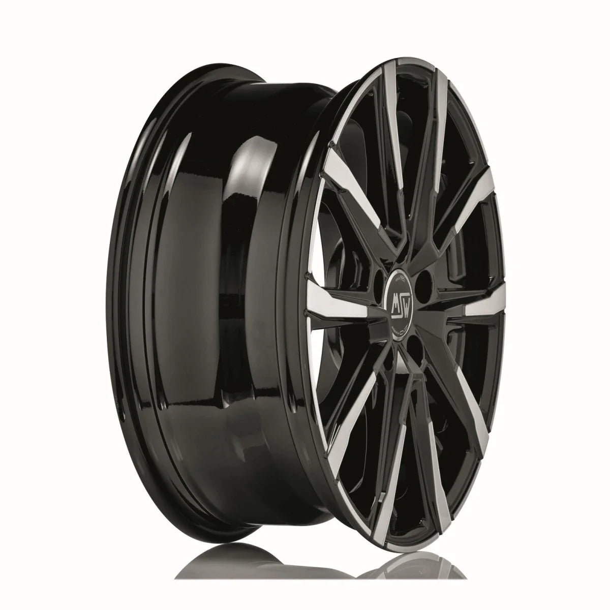 Alu kola MSW 79 7x17 5x112 ET45 Gloss Black Full Polished