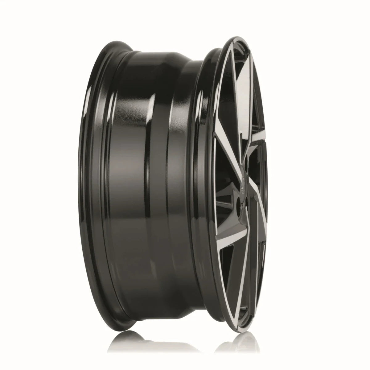Alu kola MSW 80-4 7x17 4x100 ET42 Gloss Black Full Polished