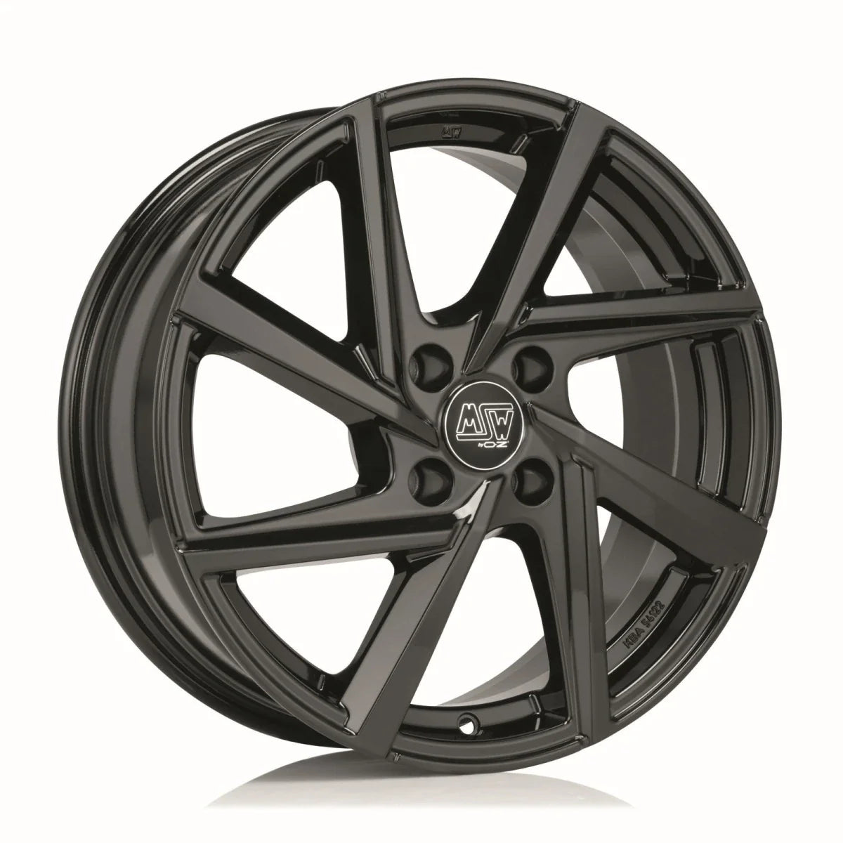 Alu kola MSW 80-4 5x17 4x100 ET40 Gloss Black