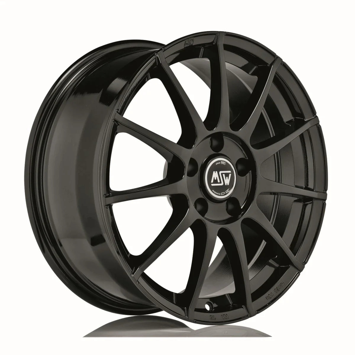 Alu kola MSW 85 6x14 4x108 ET24 Gloss Black | Wheelsup.cz