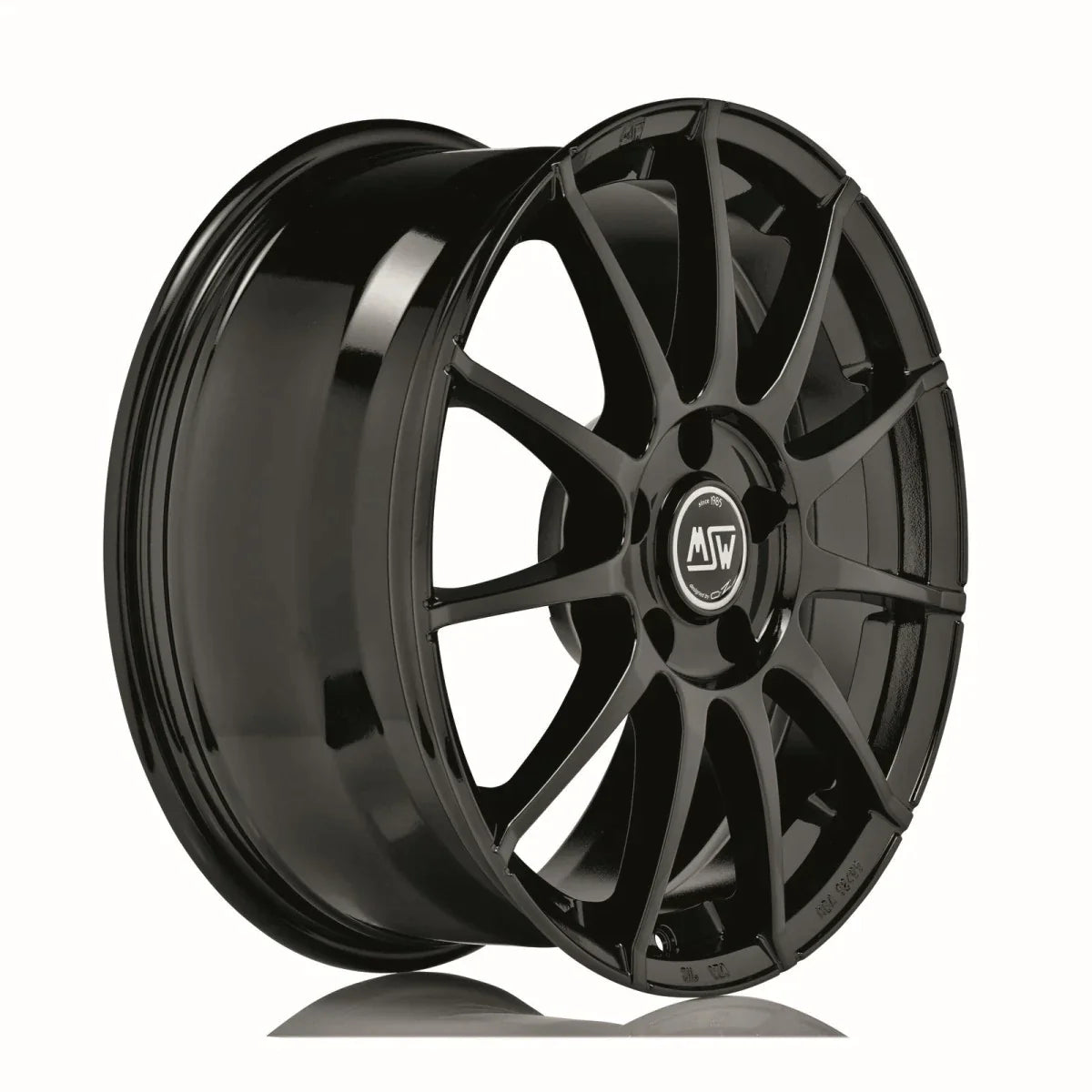 Alu kola MSW 85 7x17 4x108 ET42 Gloss Black