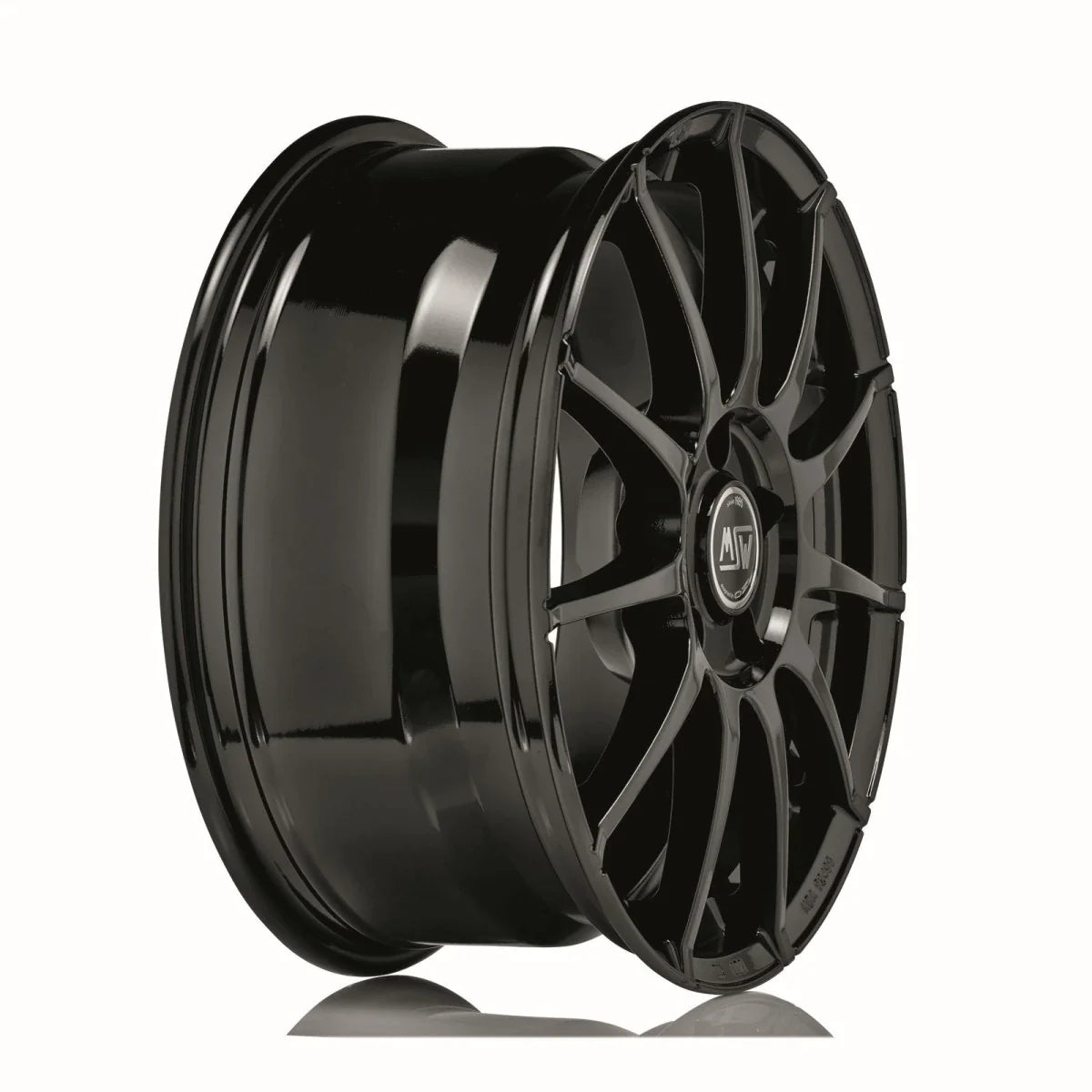 Alu kola MSW 85 7x17 4x100 ET30 Gloss Black