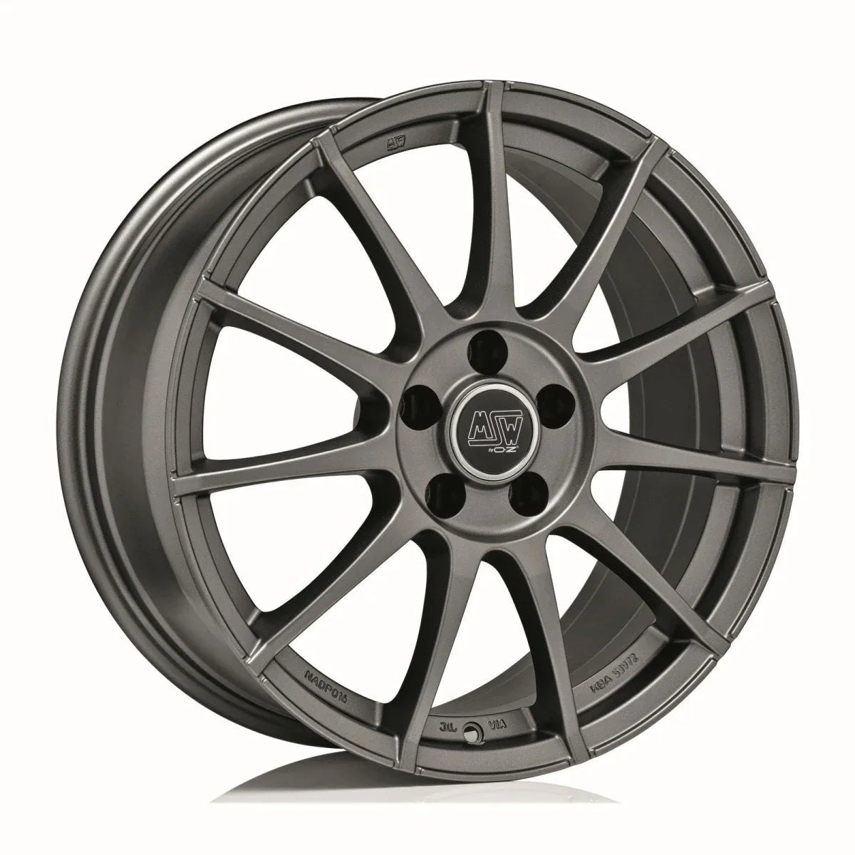 Alu kola MSW 85 8.5x19 5x112 ET40 Matt Graphite