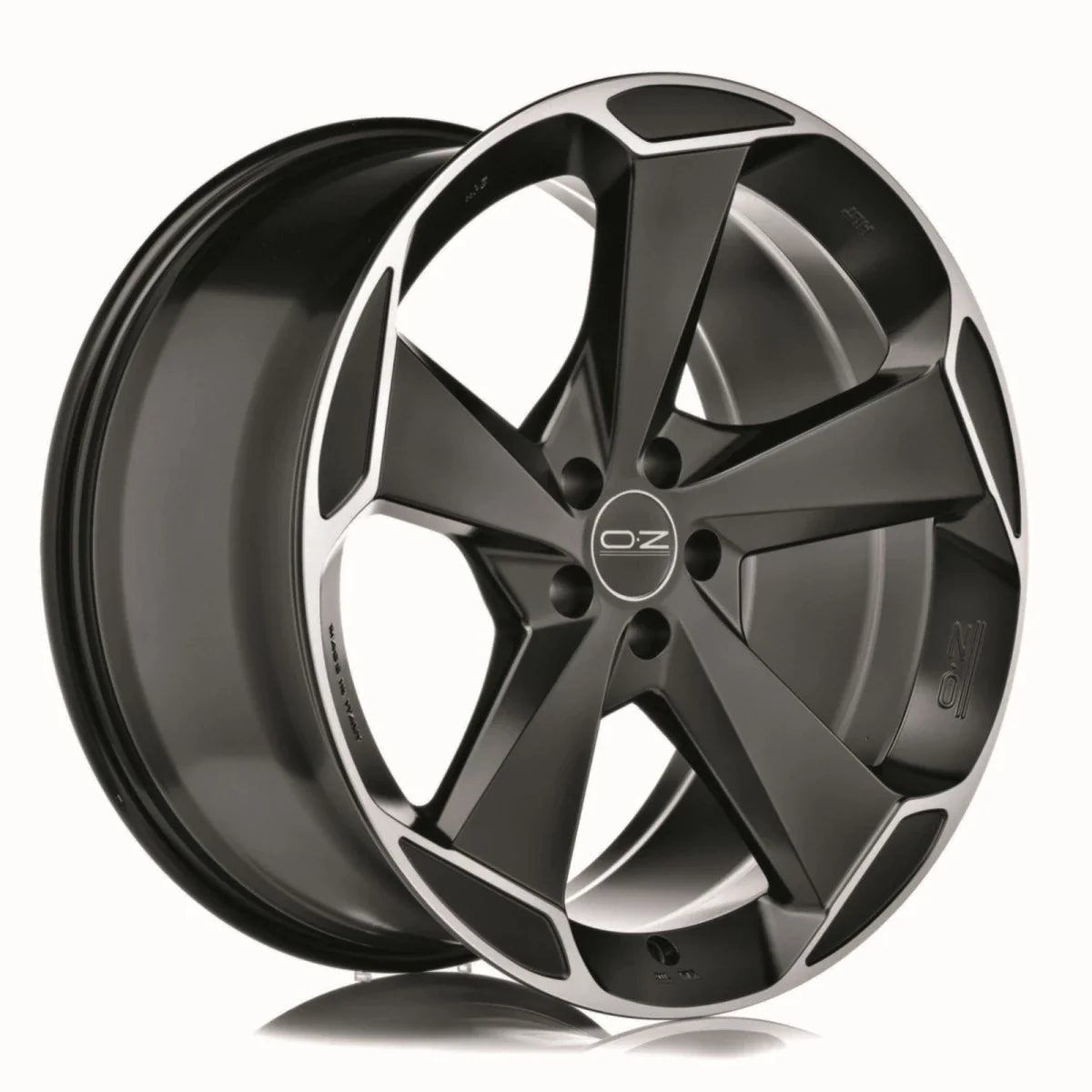 Alu kola OZ ASPEN HLT 10,5x21 5x130 ET57 71,5 černá