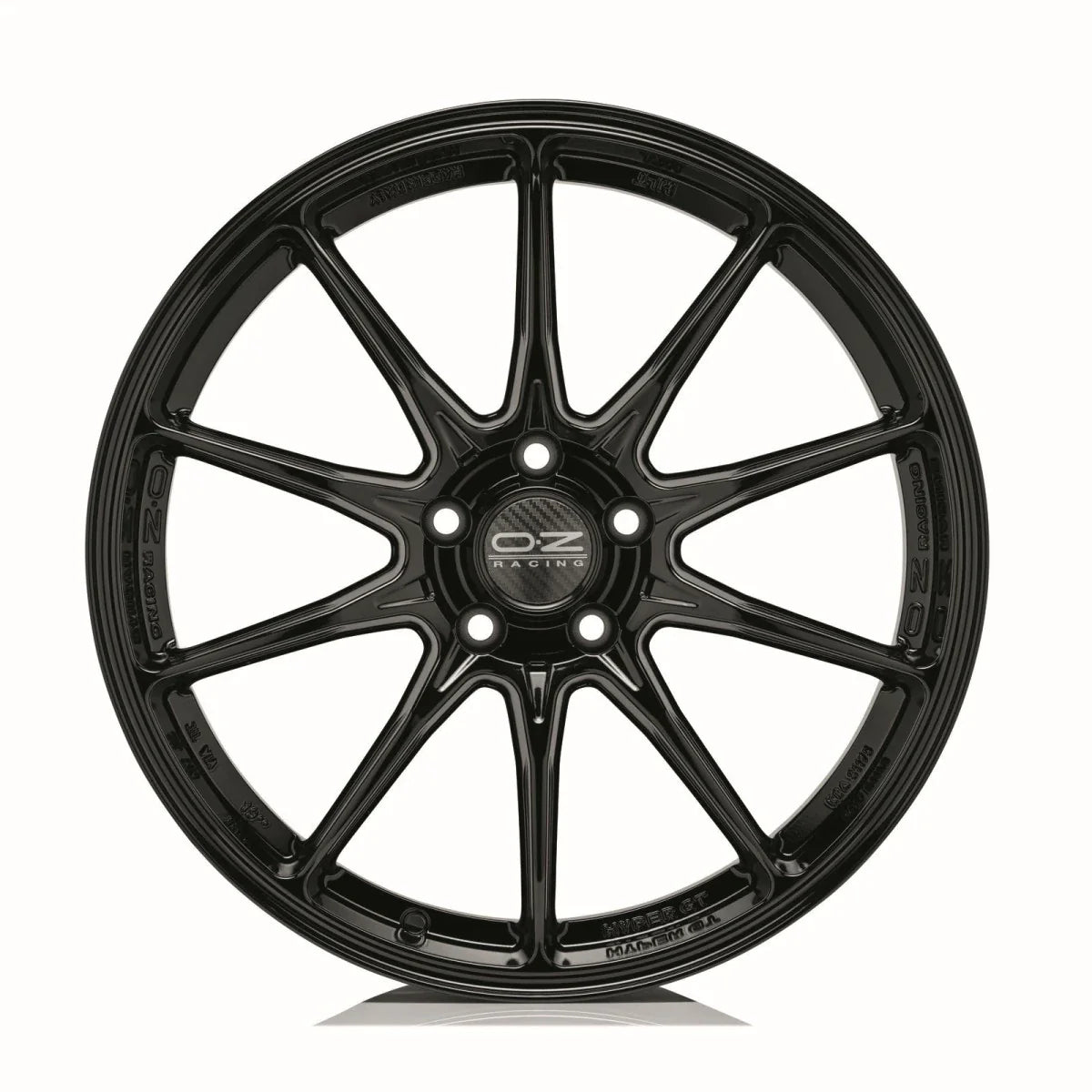 Alu kola OZ HYPER GT HLT 8x18 5x100 ET35 Gloss Black