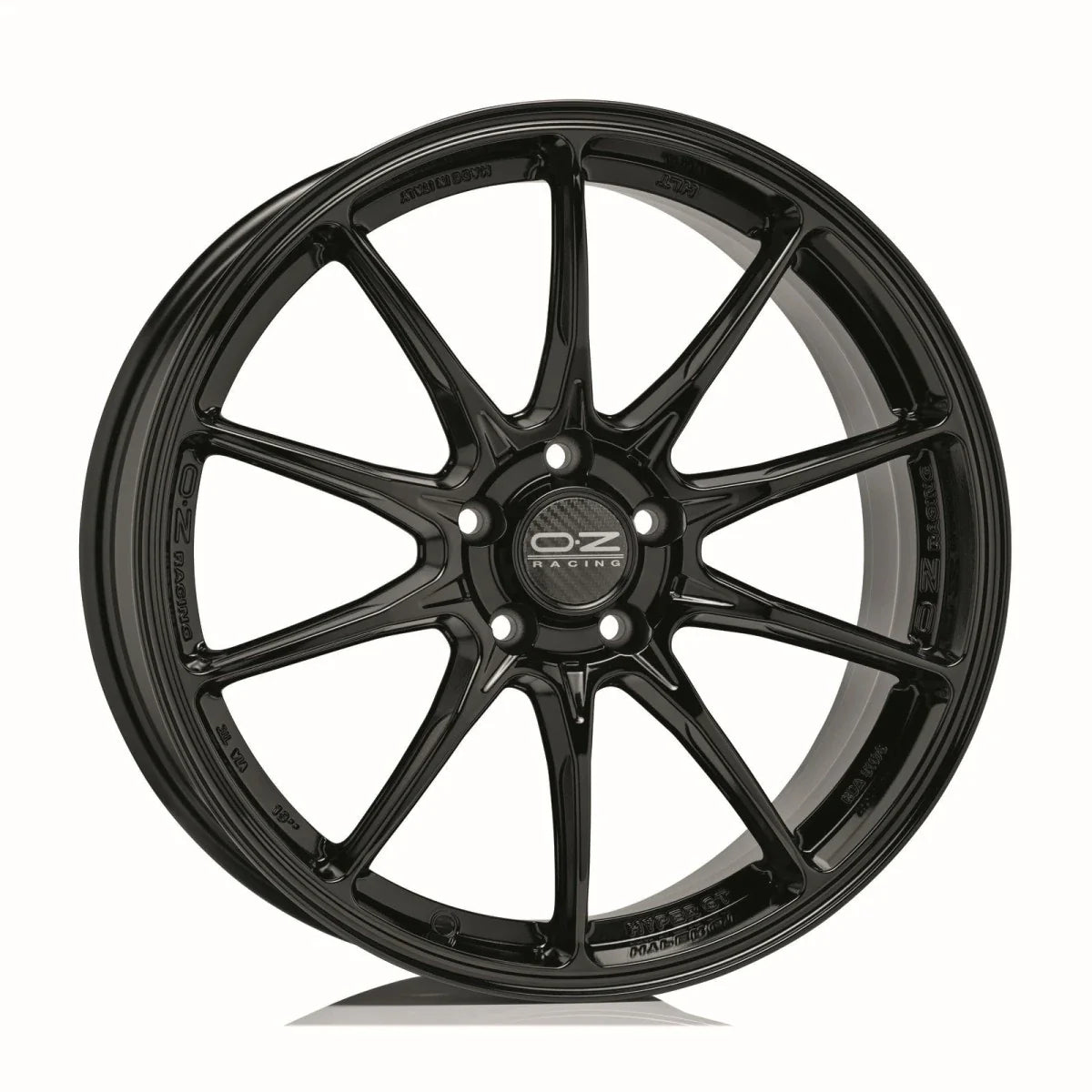 Alu kola OZ HYPER GT HLT 7x18 4x100 ET35 Gloss Black | Wheelsup.cz