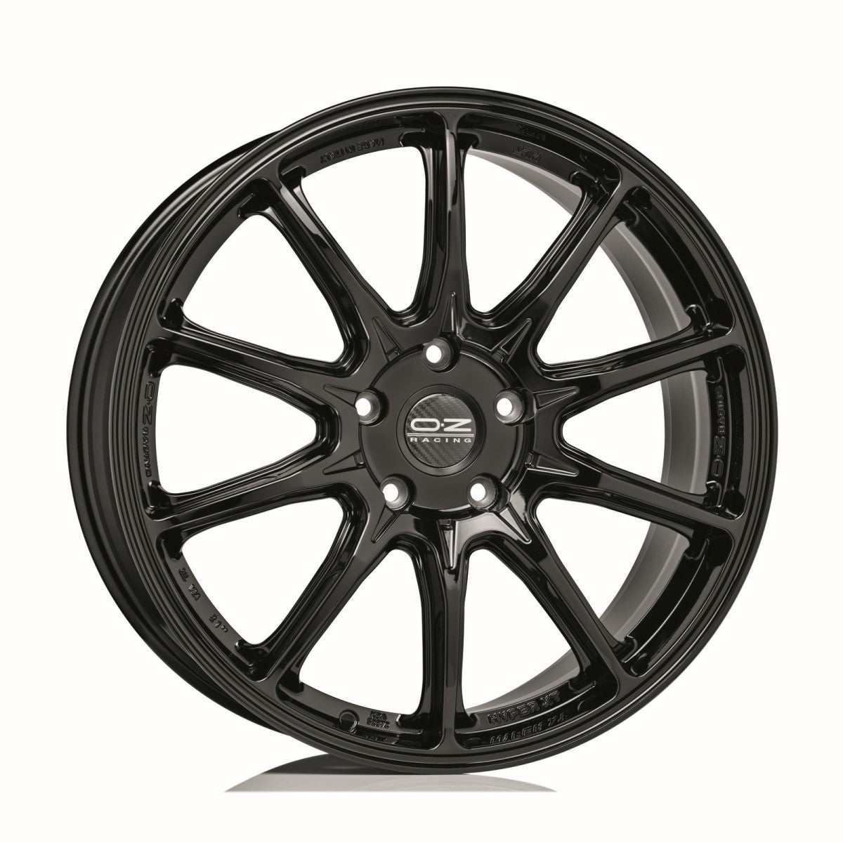 Alu kola OZ HYPER XT HLT 9.5x21 5x120 ET40 Gloss Black