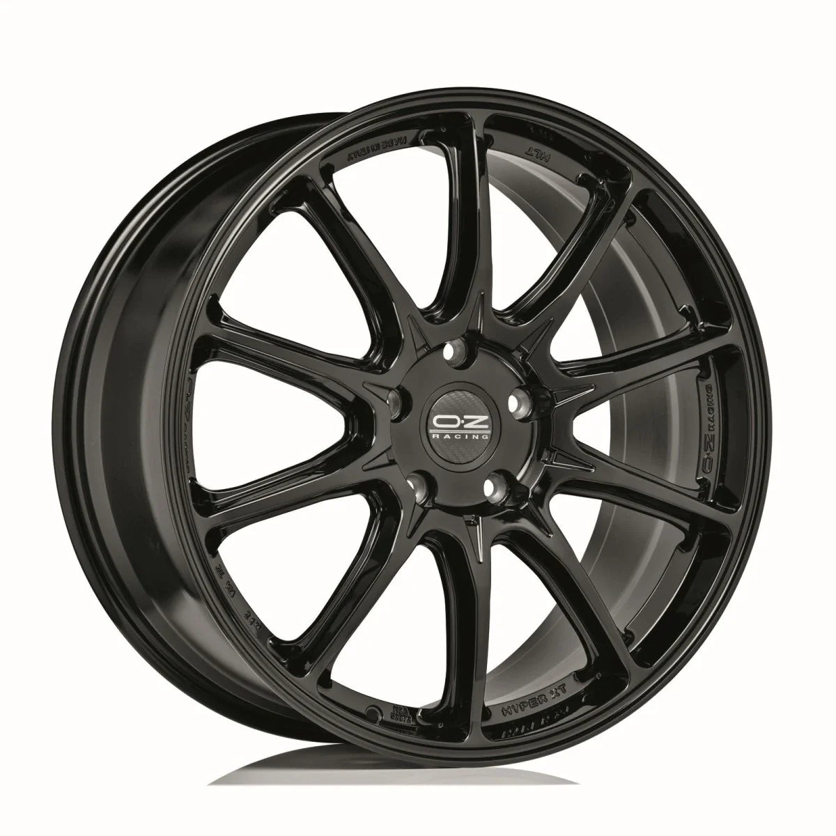 Alu kola OZ HYPER XT HLT 9x21 5x112 ET37 Gloss Black