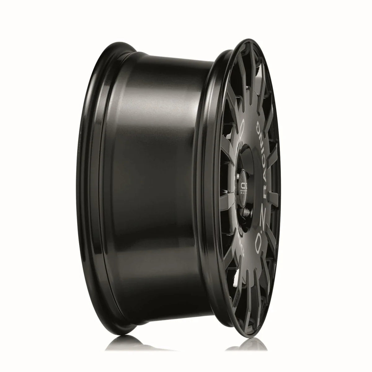 Alu kola OZ RALLY RACING 7x17 4x98 ET35 Gloss Black Silver Lettering