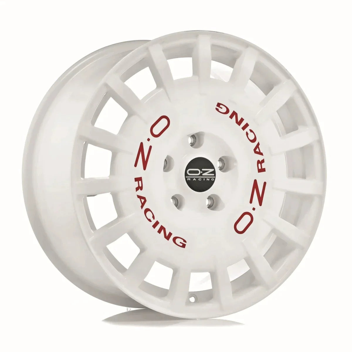 Alu kola OZ RALLY RACING 8x19 5x112 ET45 Race White Red Lettering