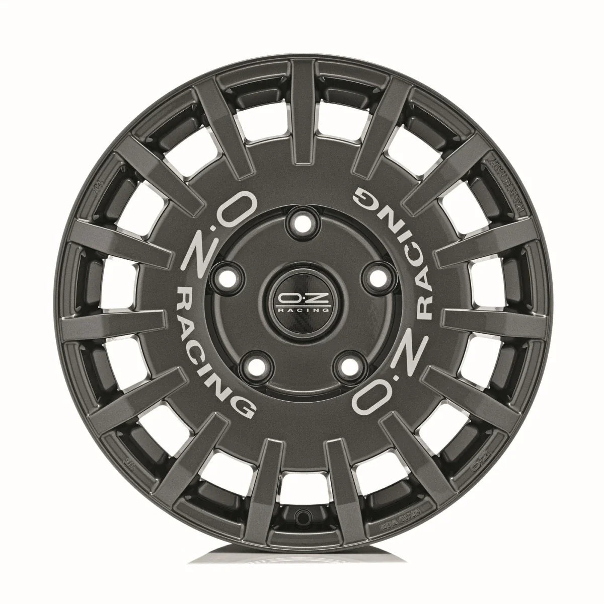 Alu kola OZ RALLY RACING VAN 7.5x18 5x160 ET48 Dark Graphite Silver Lettering