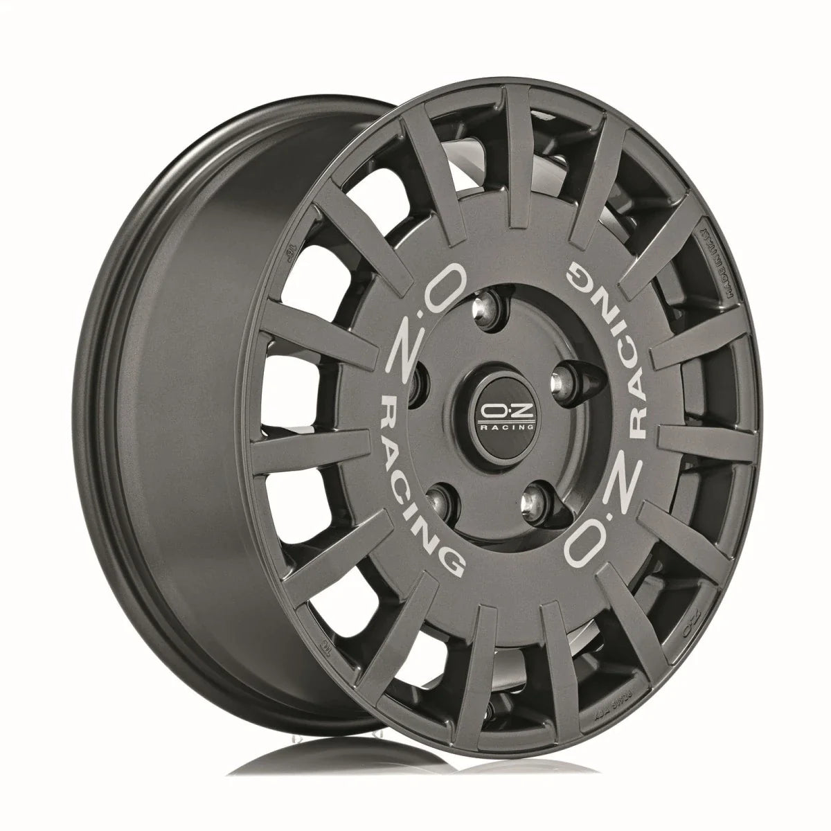 Alu kola OZ RALLY RACING VAN 8x18 5x120 ET56 Dark Graphite Silver Lettering