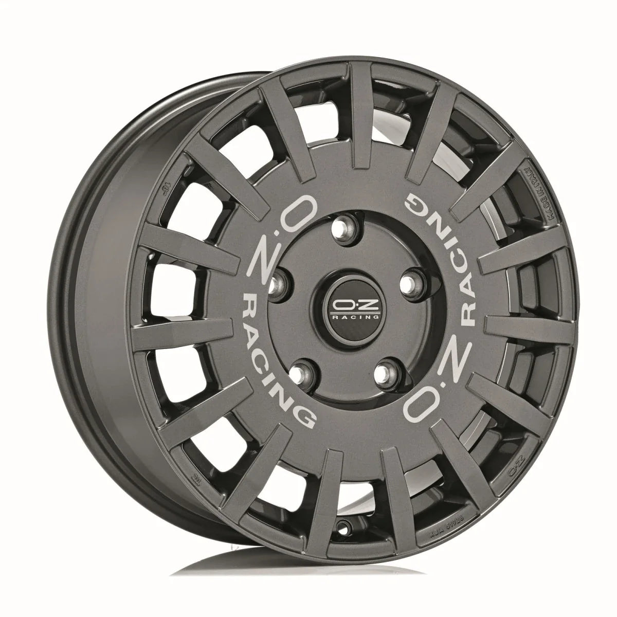 Alu kola OZ RALLY RACING VAN 7.5x18 5x160 ET48 Dark Graphite Silver Lettering