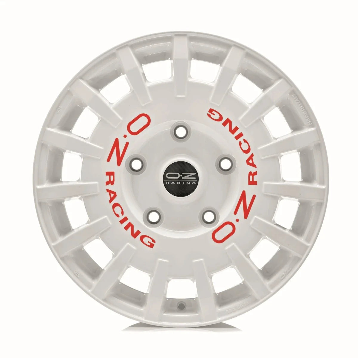 Alu kola OZ RALLY RACING VAN 7.5x18 5x160 ET48 Race White Red Lettering