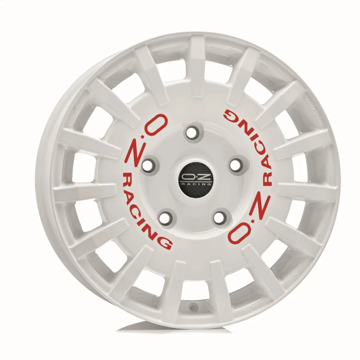 Alu kola OZ RALLY RACING VAN 7.5x18 5x160 ET48 Race White Red Lettering