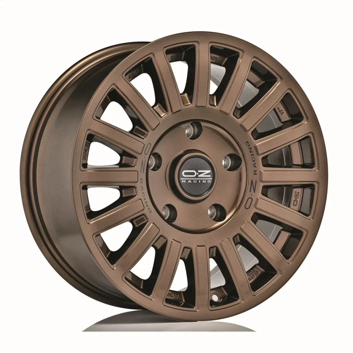 Alu kola OZ RALLY RAID 8.5x18 5x130 ET32 Gloss Bronze Black Lettering