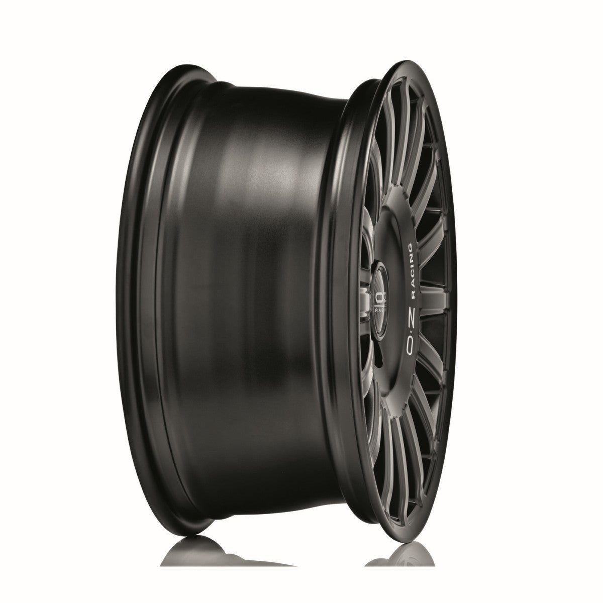 Alu kola OZ RALLY DESERT 8x18 5x120 ET35 Matt Black Silver Let. Diamond Lip