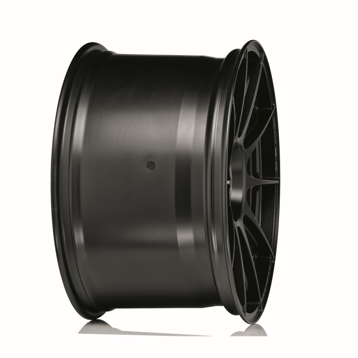 Alu kola OZ SUPERFORGIATA CL 12x21 15x130 ET45 Matt Black Con Scritte Di Fresatura