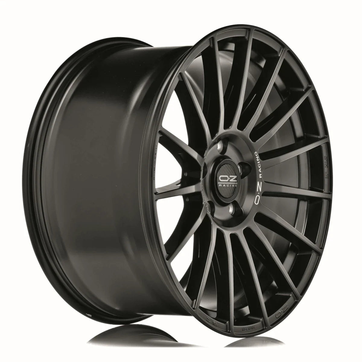 Alu kola OZ SUPERTURISMO DAKAR 9.5x21 5x130 ET55 Matt Black Silver Lettering