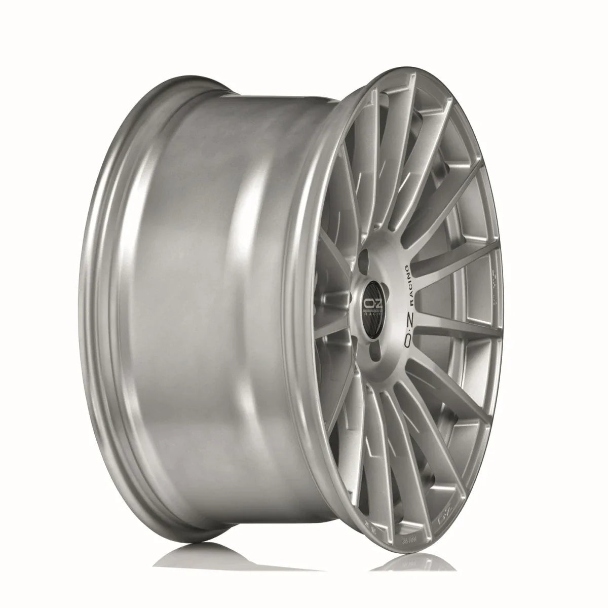 Alu kola OZ SUPERTURISMO DAKAR 10x21 5x120 ET35 Matt Race Silver Black Lettering