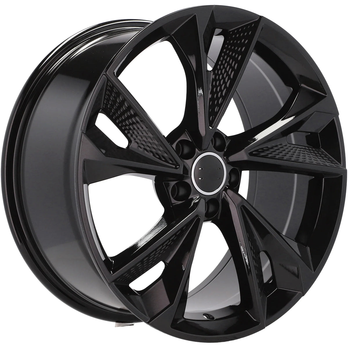 Alu kola pro Audi B1566 8.5x19 5x112 ET35 66.6 černá – detail 1