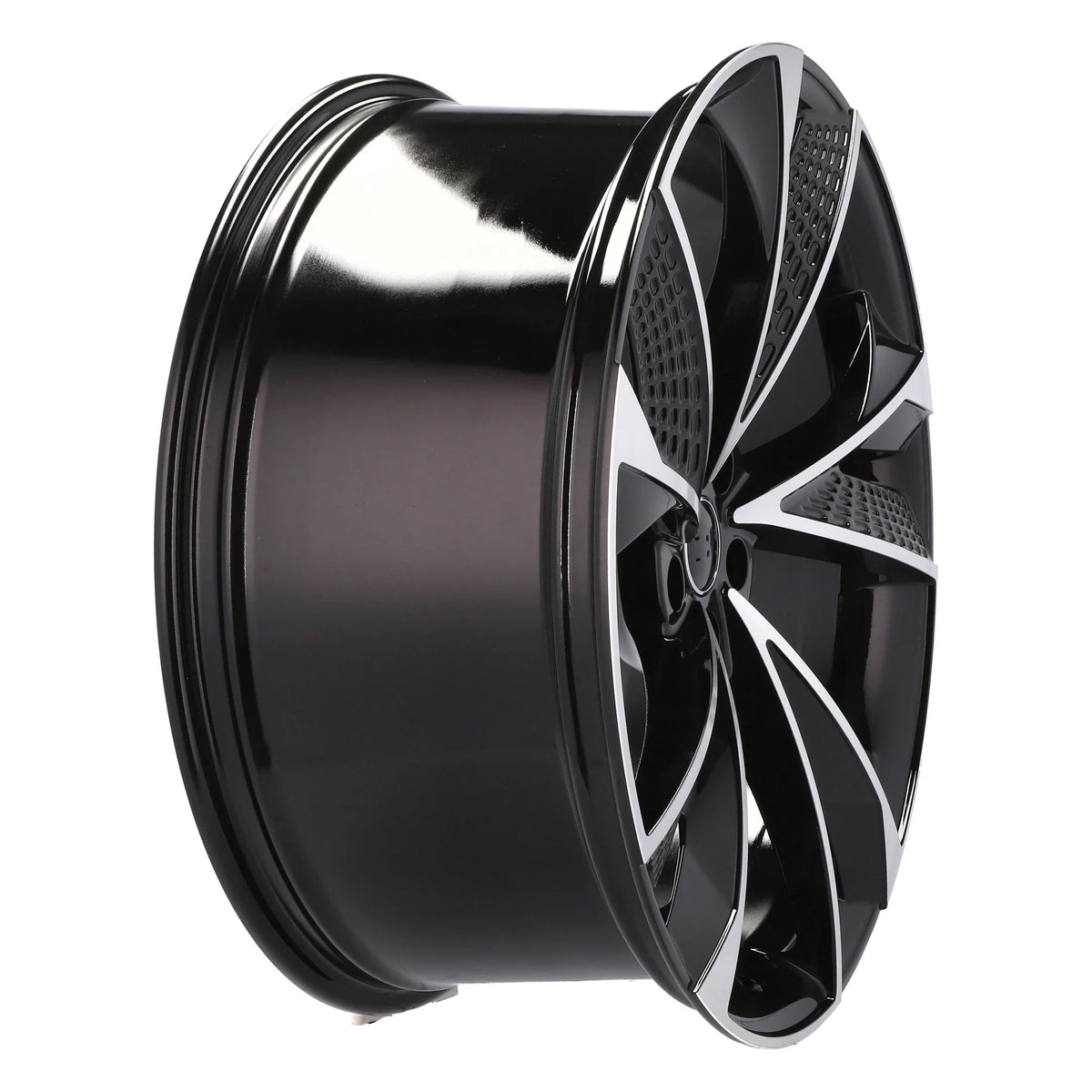 Alu kola pro Audi B1566 9x20 5x112 ET35 66.6 černá – detail 4
