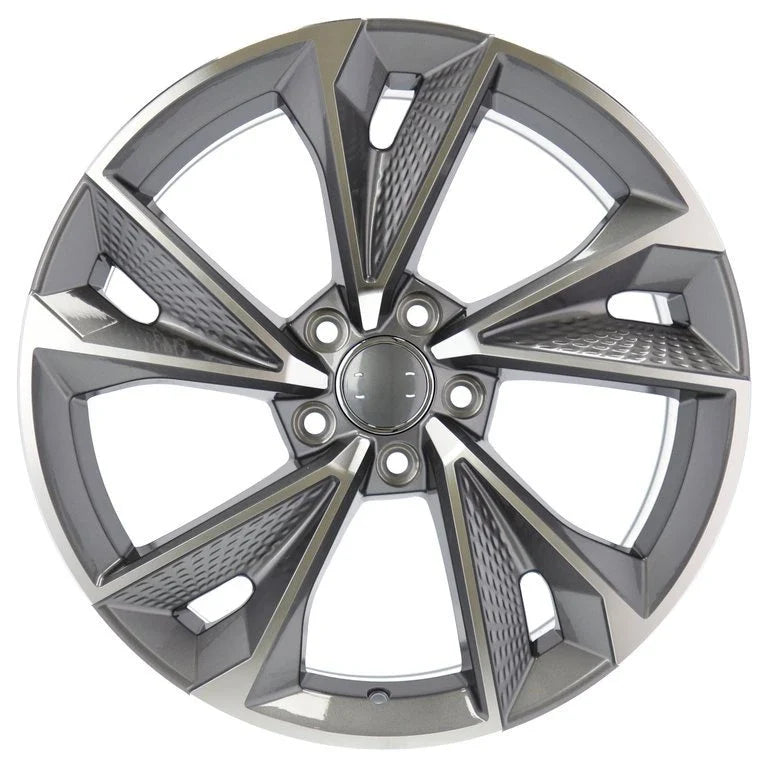 Alu kola pro Audi B1566 9x21 5x112 ET31 66.6 šedá – detail 1