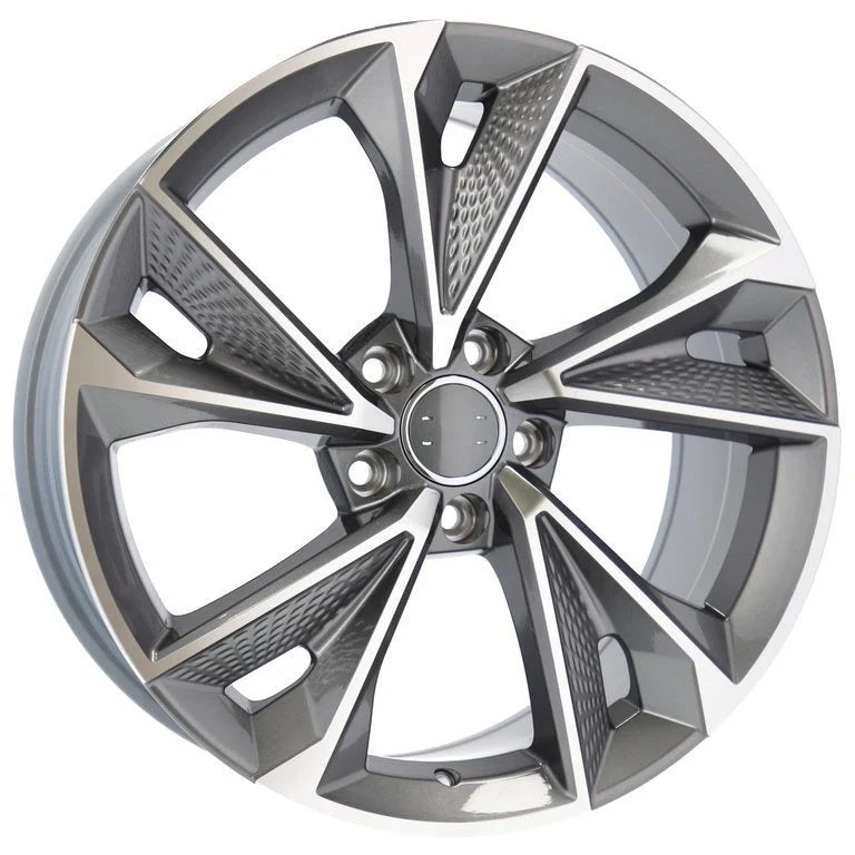 Alu kola pro Audi B1566 9x21 5x112 ET31 66.6 šedá – detail 2
