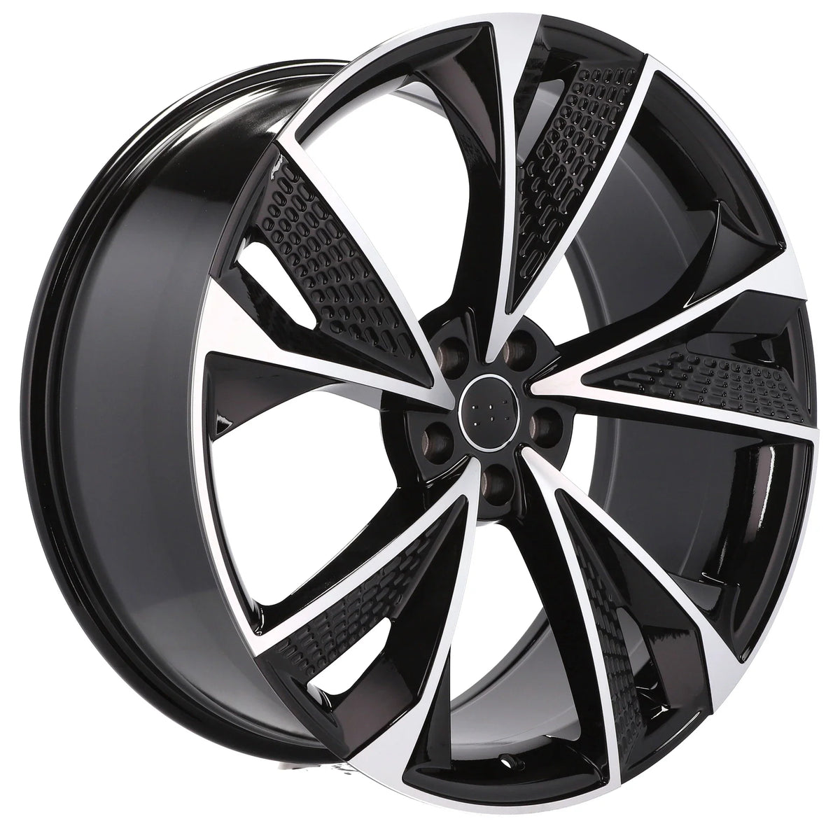 Alu kola pro Audi B1566 9x21 5x112 ET35 66.6 černá – detail 1