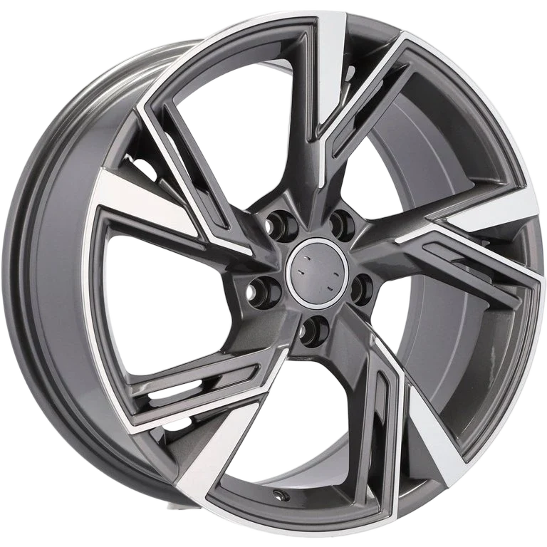 Alu kola pro Audi B1571 8x18 5x112 ET40 66.6 Grey Polished