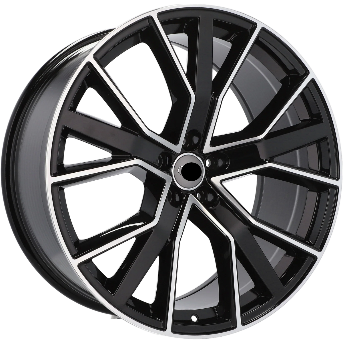 Alu kola pro Audi B5131 10x22 5x112 ET21 66.6 černá