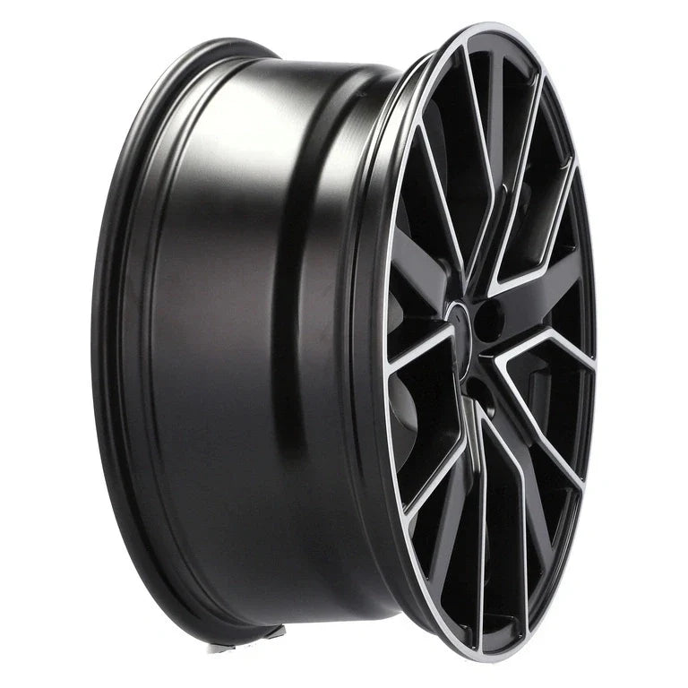 Alu kola pro Audi B5131 10x22 5x112 ET21 66.6 černá – detail 5