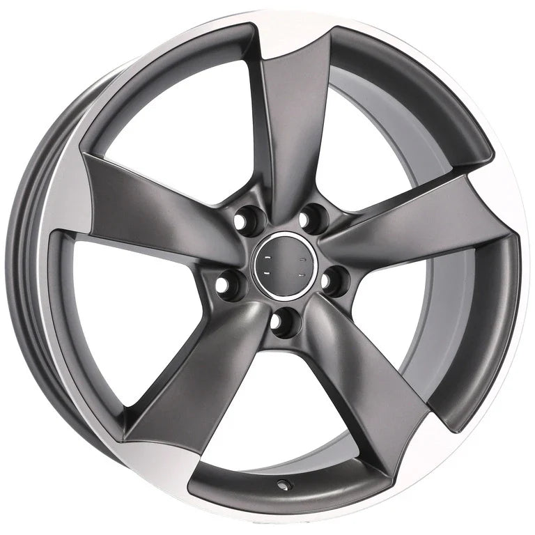 Alu kola pro Audi BK217 8.5x19 5x112 ET45 66.6 šedá – detail 3