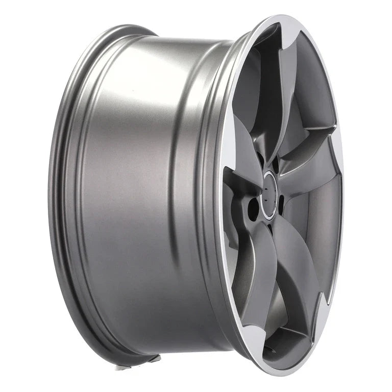 Alu kola pro Audi BK217 8x18 5x112 ET45 66.6 šedá – detail 4
