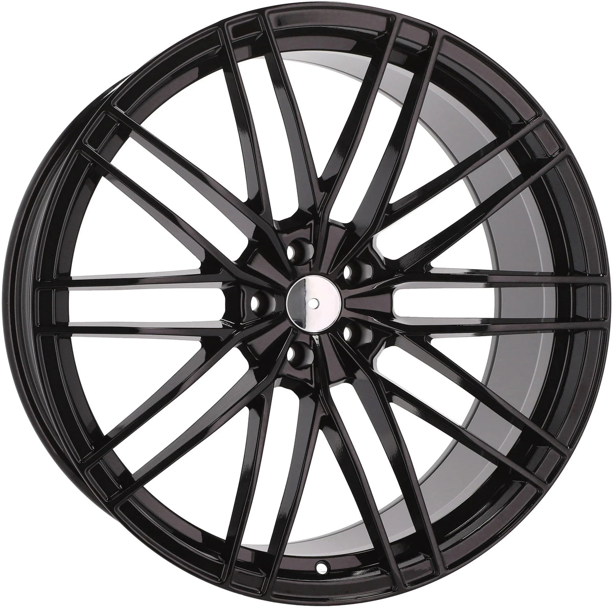 Alu kola pro Audi F1995 8x18 5x112 ET35 66.6 černá – detail 4