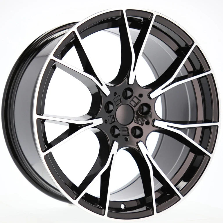 Alu kola pro BMW B1617 8.5x19 5x112 ET26 66.6 černá – detail 2
