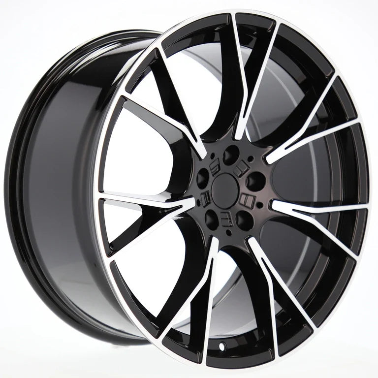 Alu kola pro BMW B1617 8.5x19 5x112 ET26 66.6 černá – detail 3