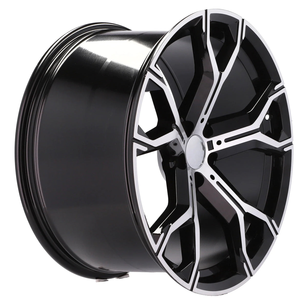 Alu kola pro BMW B5498 9.5x21 5x112 ET37 66.6 černá – detail 2