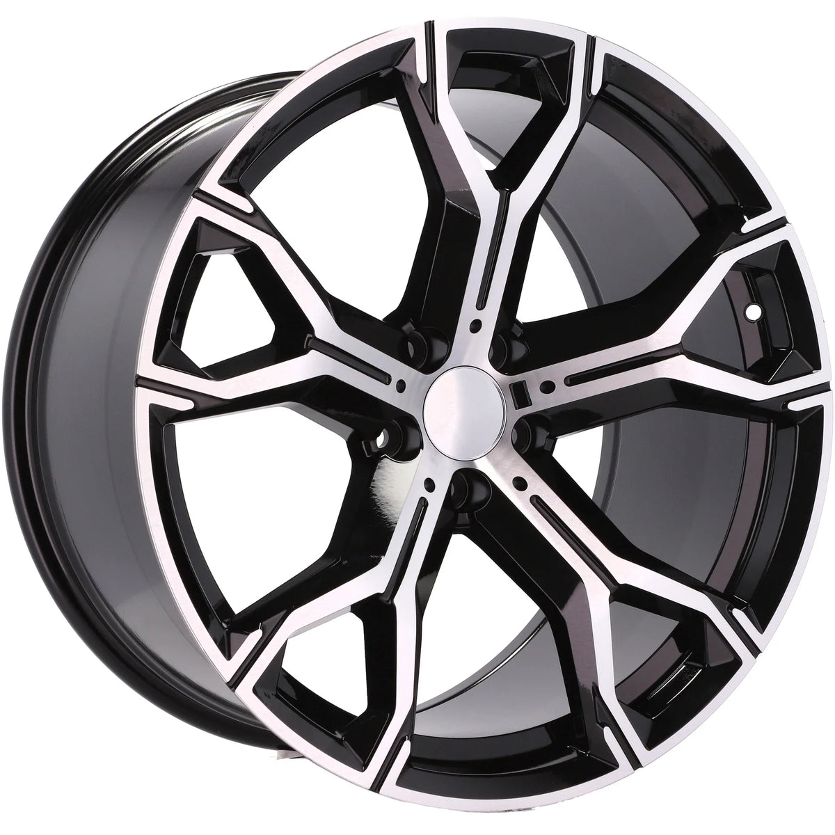 Alu kola pro BMW B5498 9.5x21 5x112 ET37 66.6 černá – detail 5