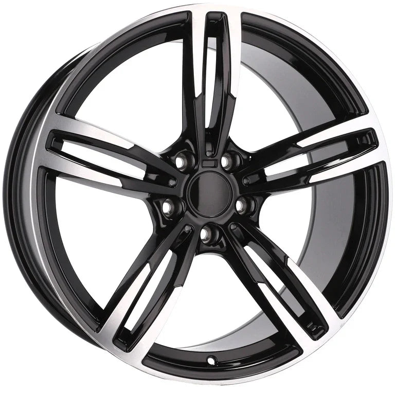 Alu kola pro BMW BK855 9.5x19 5x120 ET40 72.6 černá – detail 1