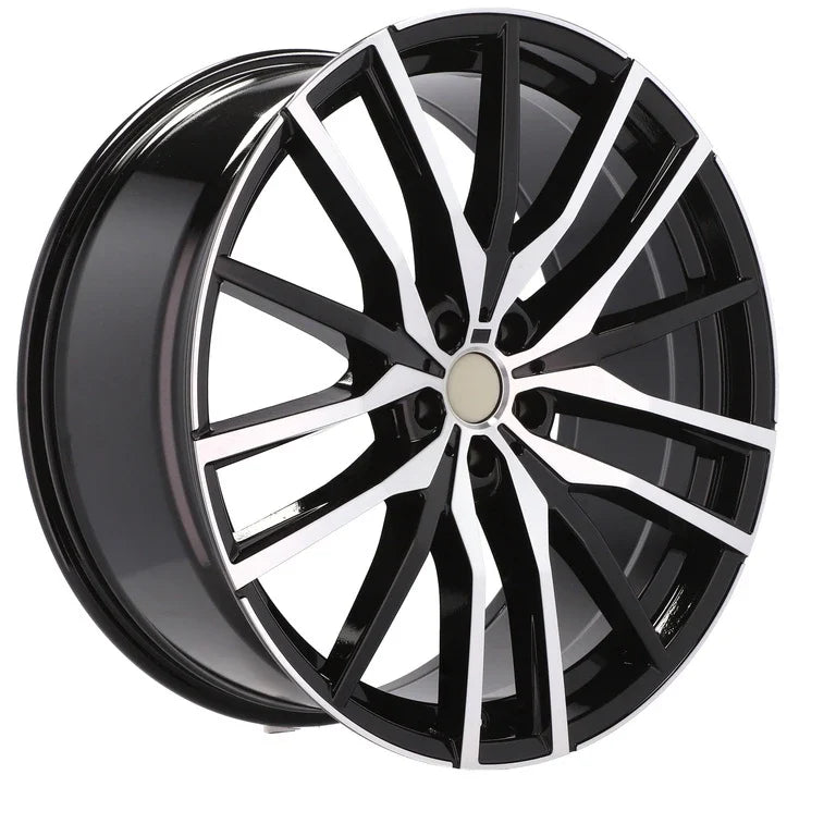 Alu kola pro BMW H0324 10.5x22 5x112 ET43 66.6 černá – detail 4