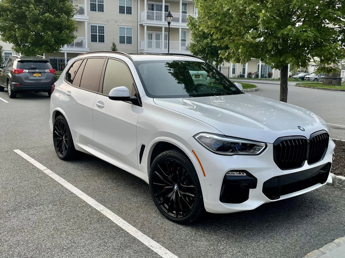 Alu kola pro BMW H0324 9.5x22 5x112 ET37 66.6 černá – na voze 1